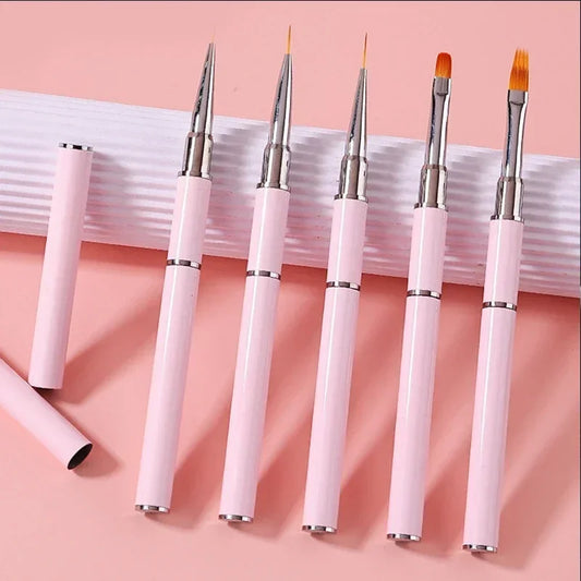 Nail Art Brush Professional Thin Liner for Manicure Decoration Brushes Set Nails Paint Uv Gel Acrylic Decorating Brushes Tools