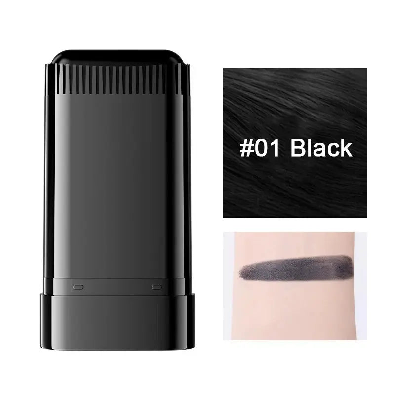 3 Colors Hair Stick, Gray Hair Covering Artifact No Color Loss Disposable Hair Dye Stick Hair Roots Hair Dyeing and Color Femina Worldwide