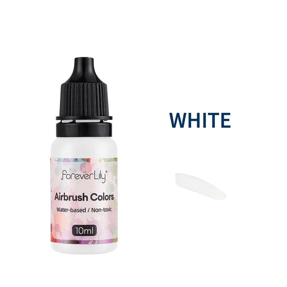 12pcs Nail Polish Paint Airbrush Nail Ink Use For Airbrush Spray Gun Color Painting Stencil Making Hollow Pattern Nail Art Tools