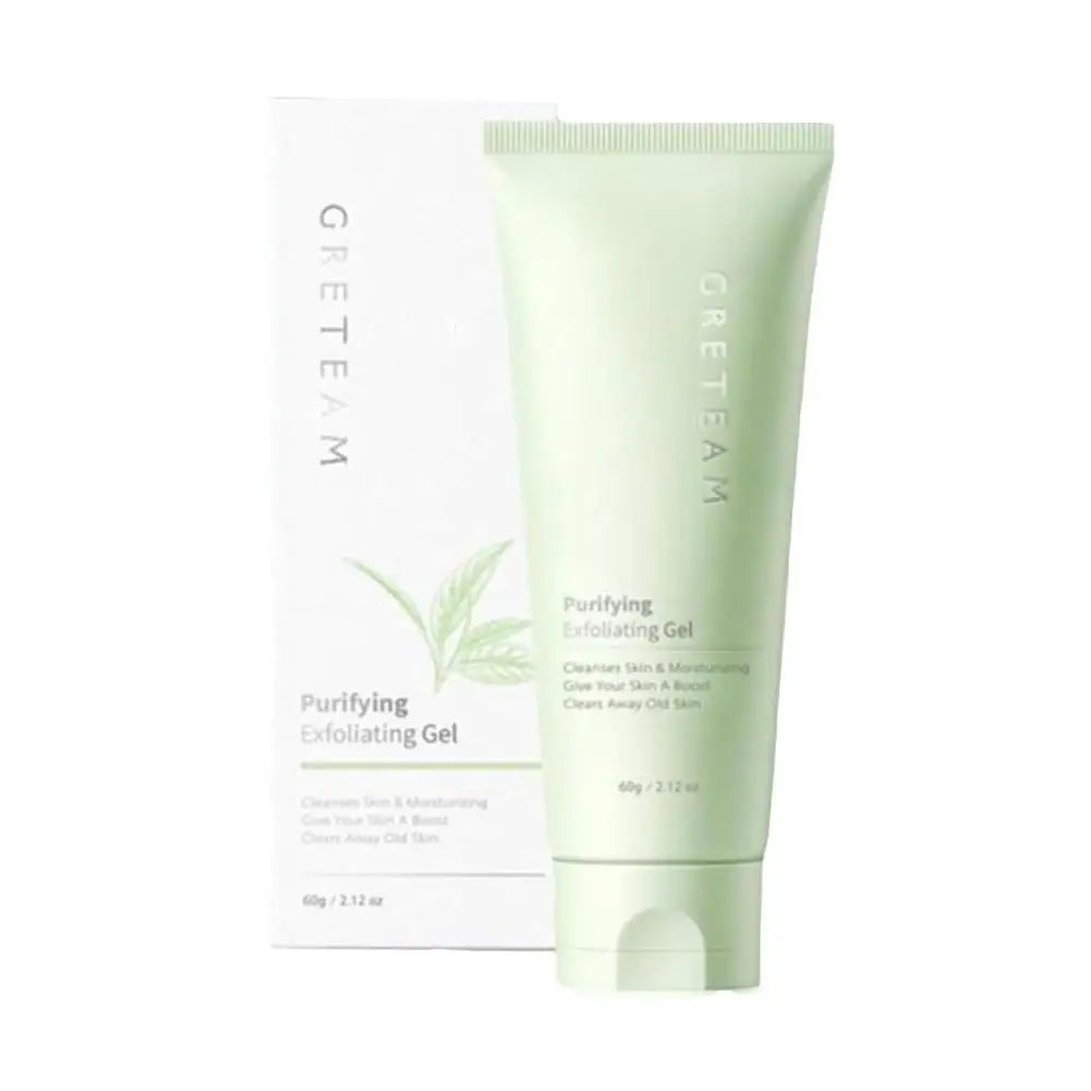 Purifying Exfoliating Gel - Moisturizing Cleanser for Gentle Skin Exfoliation - Exfoliating Face Scrub for Skin Care 60g 1/2pcs