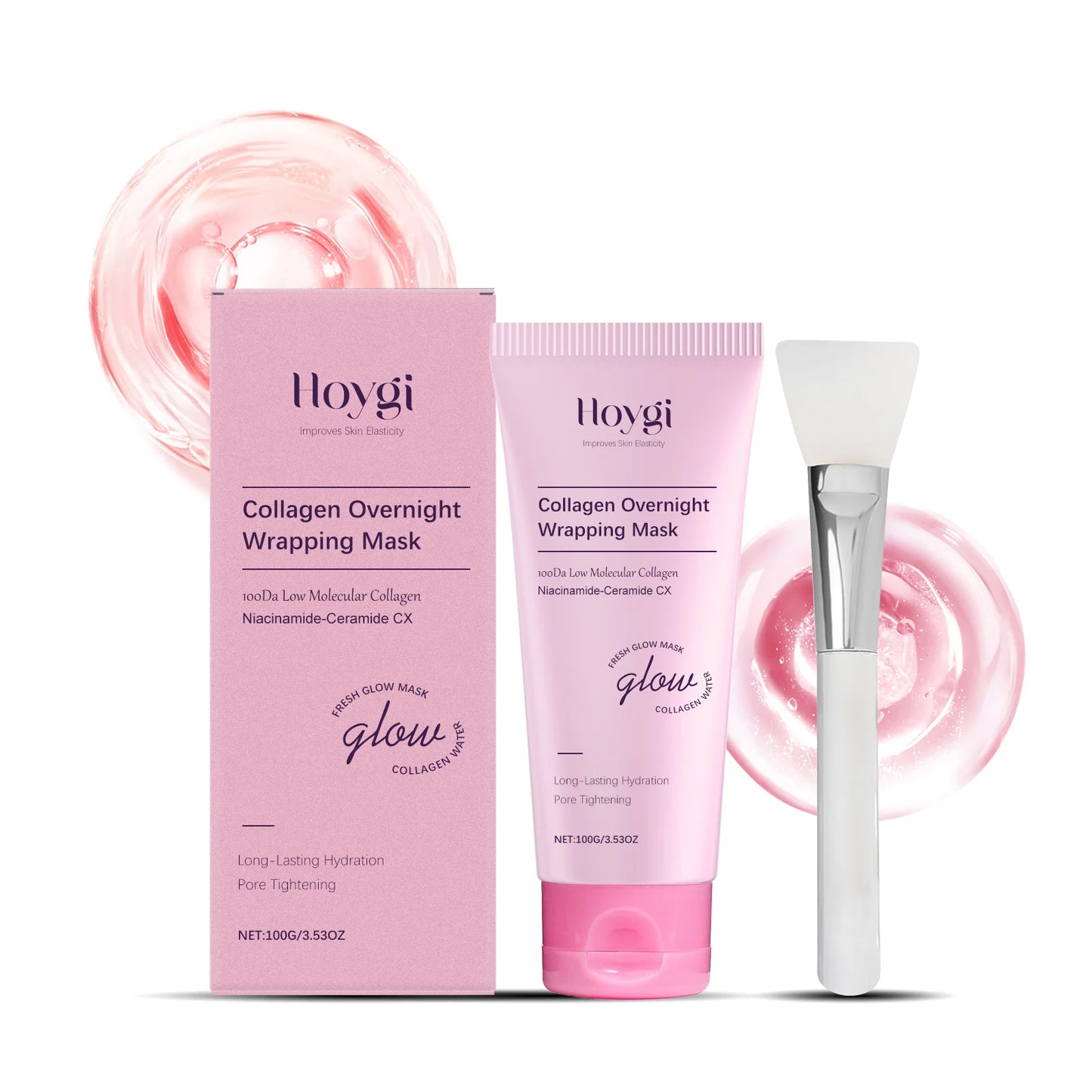 Collagen Peel-Off Mask: A gentle, nourishing, moisturizing mask that leaves skin radiant, smooth, delicate and supple