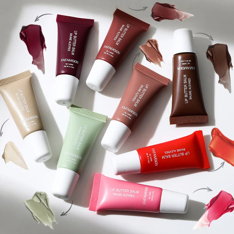Summer Lip Moisturizing Lip Balm Care Set Lip Balm Smoothing Lip Lines Lasting Nourishment For Women Daily Care Makeup Lip Care