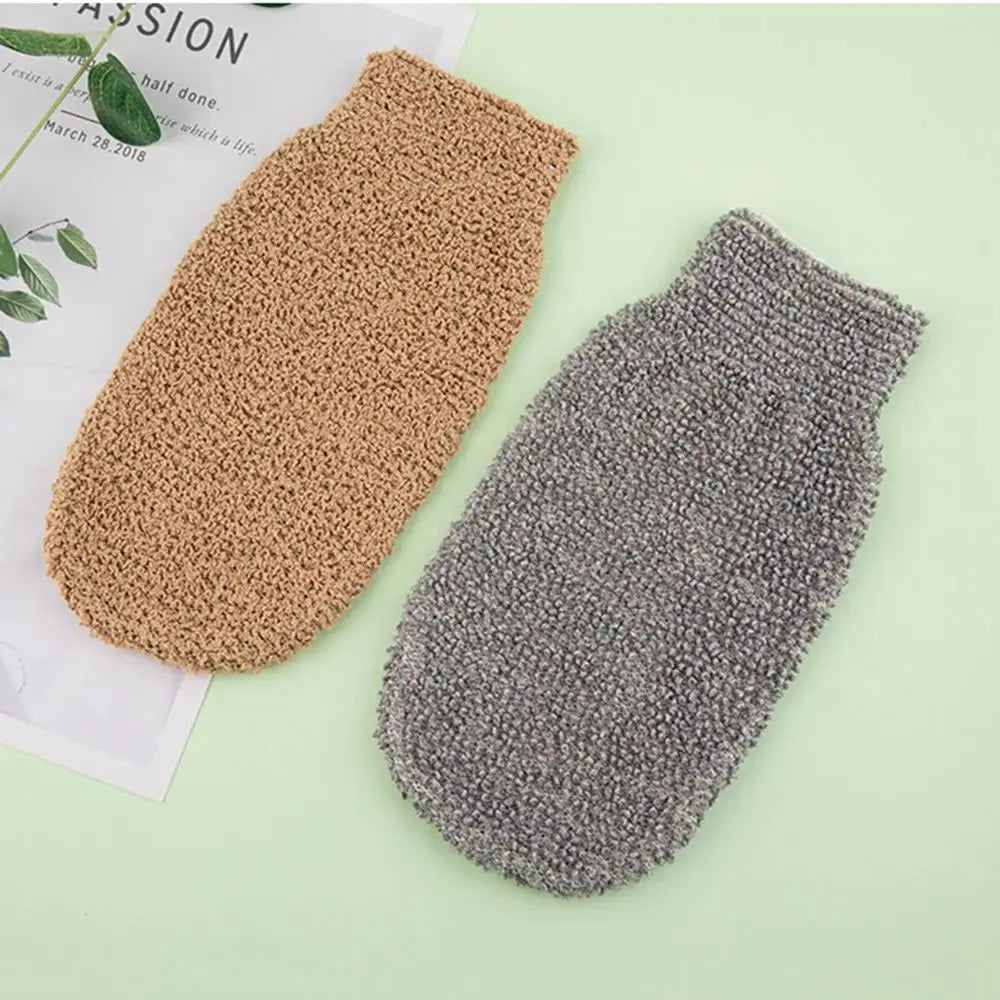 Scrubber Bathing Accessories Bathing Cleaning Towel Exfoliating Glove Body Scrub Gloves Fingers Bath Towel Shower Body Brush Femina Worldwide