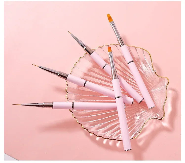 Nail Art Brush Professional Thin Liner for Manicure Decoration Brushes Set Nails Paint Uv Gel Acrylic Decorating Brushes Tools