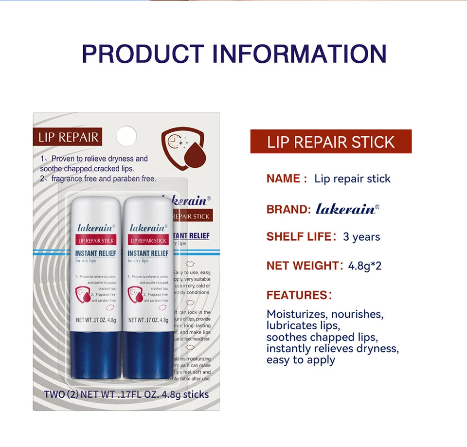 Lip Aquaphor Moisturize Repair Stick Hydrating Lip Protection Moisturizing Anti-Drying Lip Balm Lip Care Product Lip Balm Men