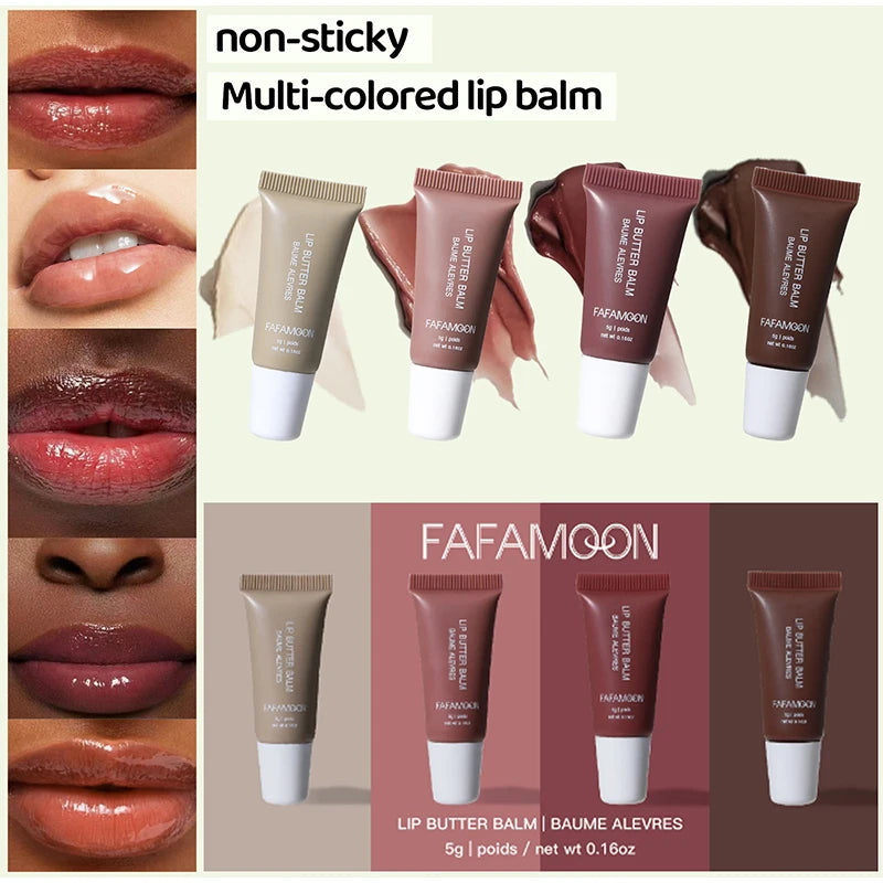 Summer Lip Moisturizing Lip Balm Care Set Lip Balm Smoothing Lip Lines Lasting Nourishment For Women Daily Care Makeup Lip Care