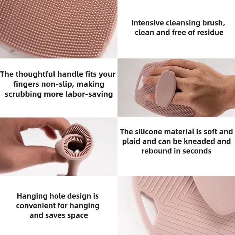 Gentleman's Exfoliator - Ergonomic Non-Slip Handle, Soft Silicone Body Scrubber for Gentle Exfoliation, Easy to Clean & Rinse