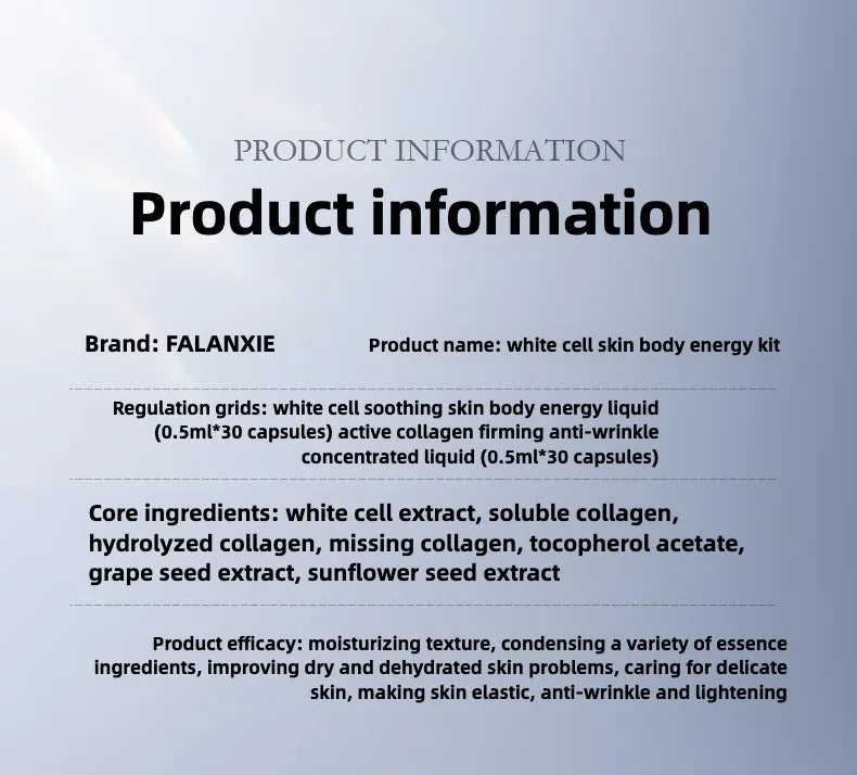 Serum Protein Essence Anti- Wrinkle Face Serum Fade Fine Lines Facial Moisturizing brightning Anti Aging Firming Skin Care