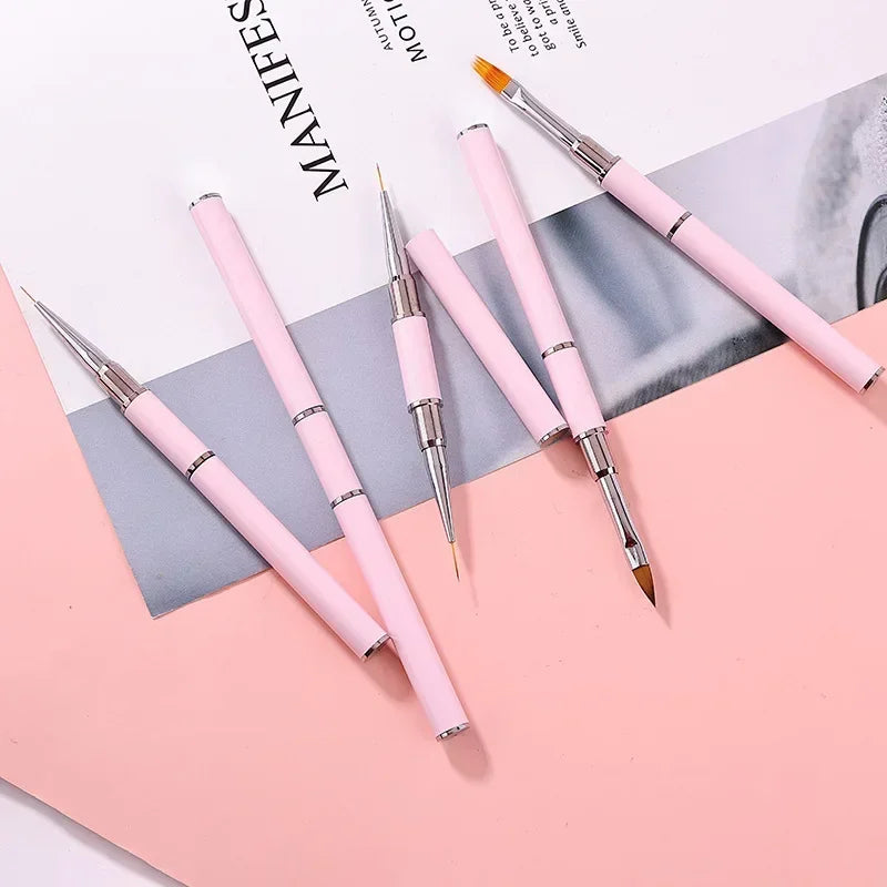 Nail Art Brush Professional Thin Liner for Manicure Decoration Brushes Set Nails Paint Uv Gel Acrylic Decorating Brushes Tools