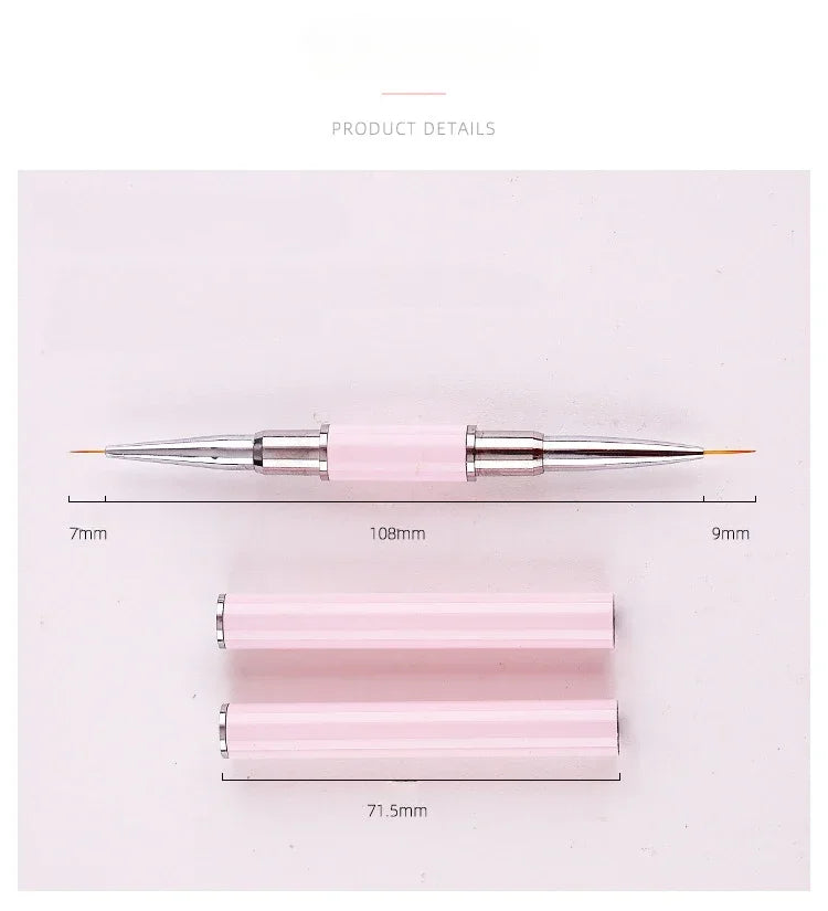 Nail Art Brush Professional Thin Liner for Manicure Decoration Brushes Set Nails Paint Uv Gel Acrylic Decorating Brushes Tools