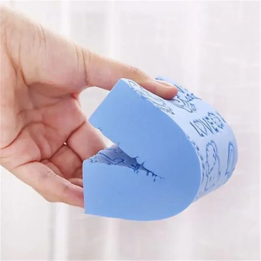 Exfoliating Scrub Shower Brush Soft Body Scrubber Bath Sponge Body Scrub Exfoliator Skin Cleaner Dead Skin Remover Bathing