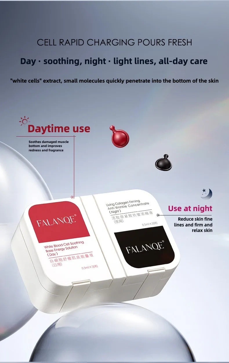 Serum Protein Essence Anti- Wrinkle Face Serum Fade Fine Lines Facial Moisturizing brightning Anti Aging Firming Skin Care