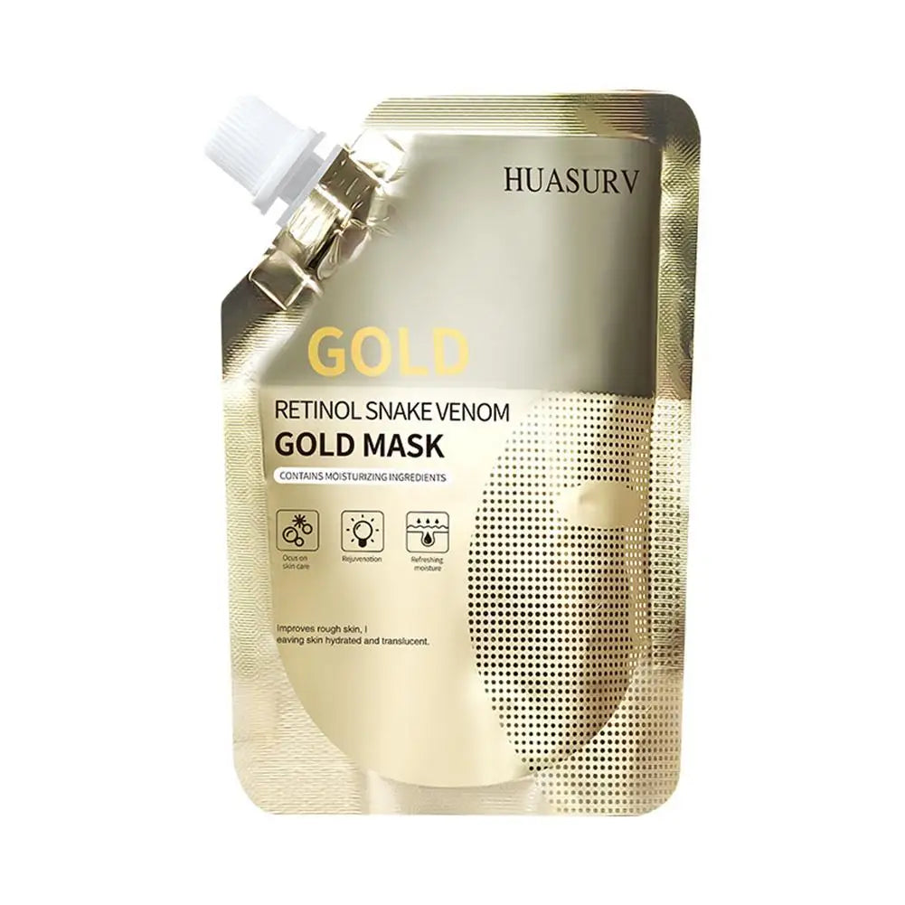 Gold Peel off Face Mask Gentle Oil Control Face Mask Moisturizing Purify Pores Facial Mask Removes Dirt Tearing Mask Skin Care