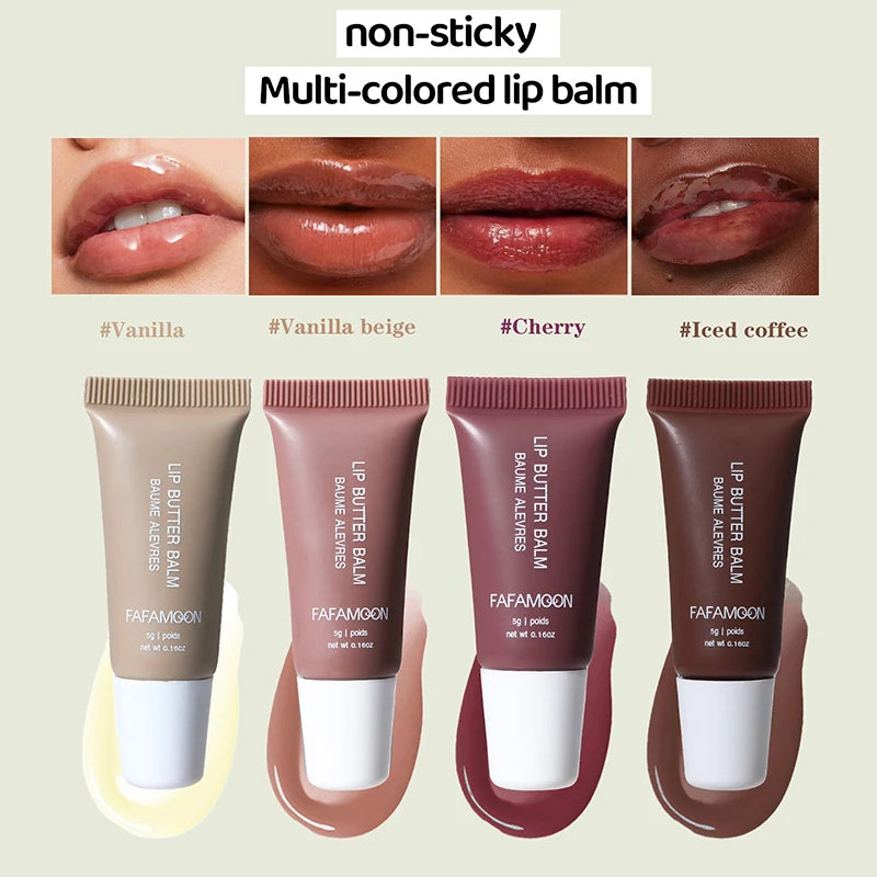 Summer Lip Moisturizing Lip Balm Care Set Lip Balm Smoothing Lip Lines Lasting Nourishment For Women Daily Care Makeup Lip Care