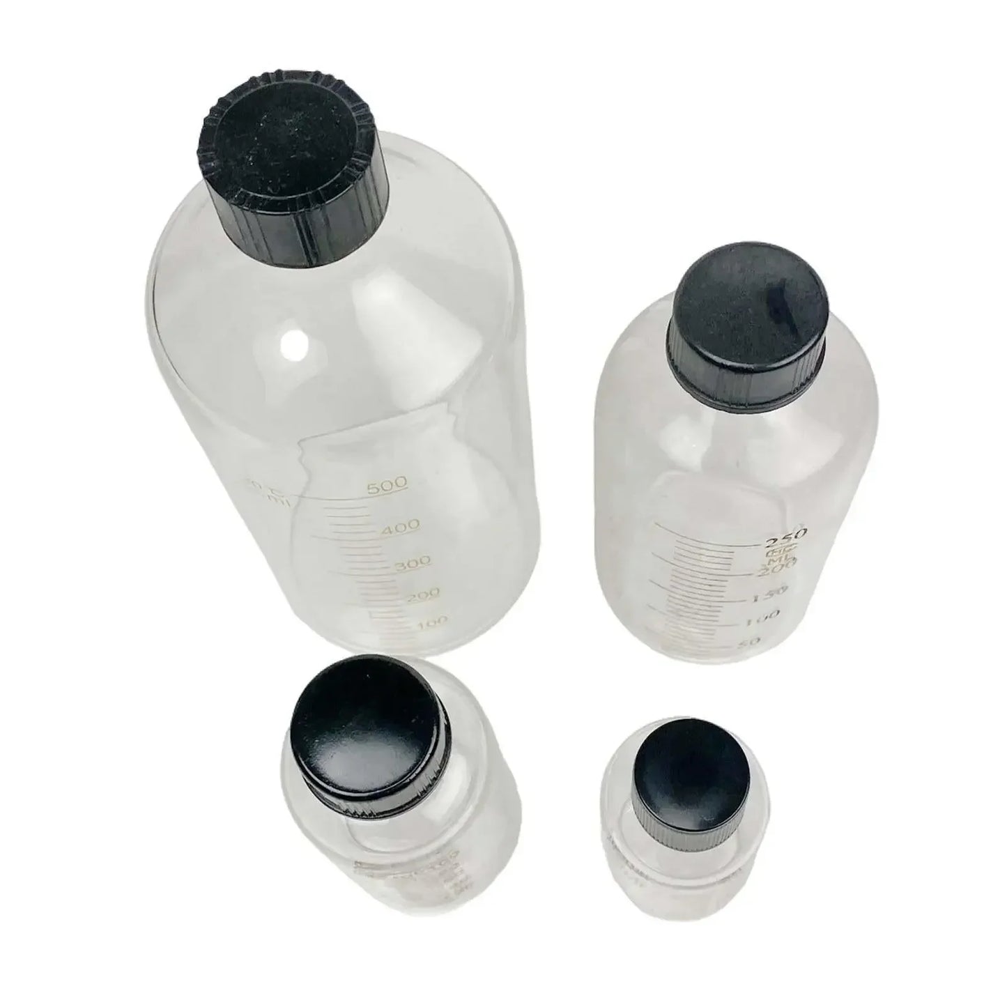 5ml 10ml 15ml 25ml 50ml 100ml 150ml 200ml 250ml 500ml Borosilicate Glass Scale Serum Bottle Reagent Sample Bottle Lab
