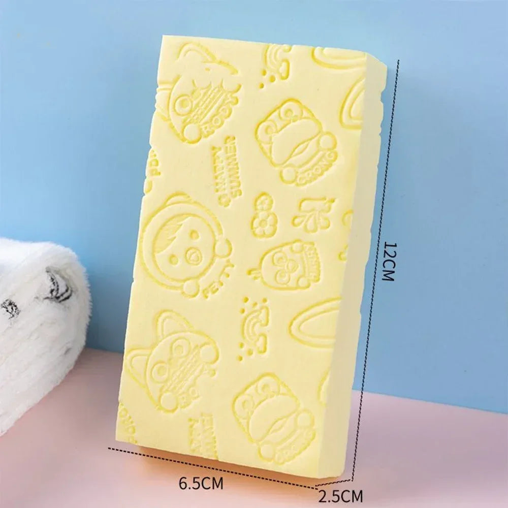 Exfoliating Scrub Shower Brush Soft Body Scrubber Bath Sponge Body Scrub Exfoliator Skin Cleaner Dead Skin Remover Bathing