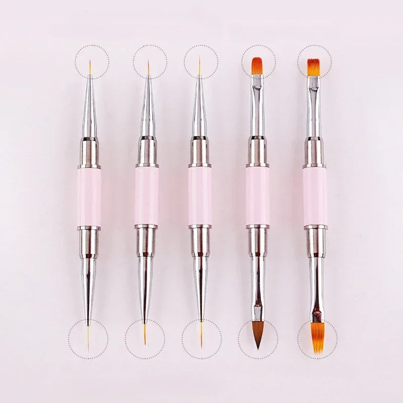 Nail Art Brush Professional Thin Liner for Manicure Decoration Brushes Set Nails Paint Uv Gel Acrylic Decorating Brushes Tools