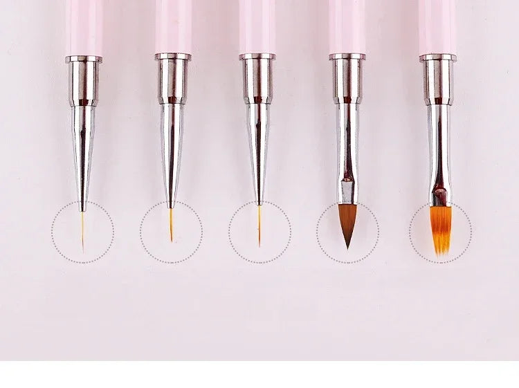Nail Art Brush Professional Thin Liner for Manicure Decoration Brushes Set Nails Paint Uv Gel Acrylic Decorating Brushes Tools