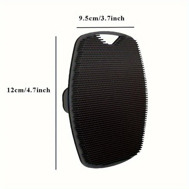 Gentleman's Exfoliator - Ergonomic Non-Slip Handle, Soft Silicone Body Scrubber for Gentle Exfoliation, Easy to Clean & Rinse