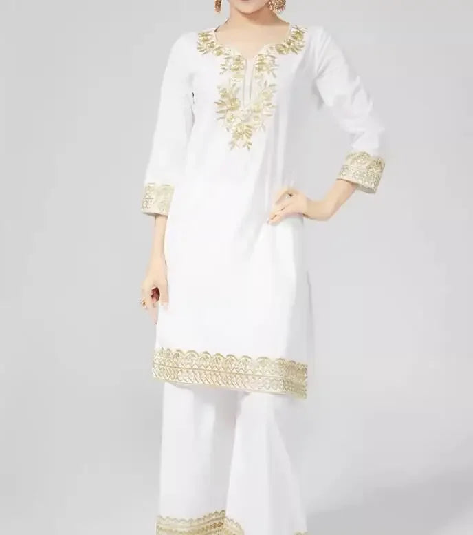 Indian traditional dress Punjab Buicourt long gown Pakistan Nepal