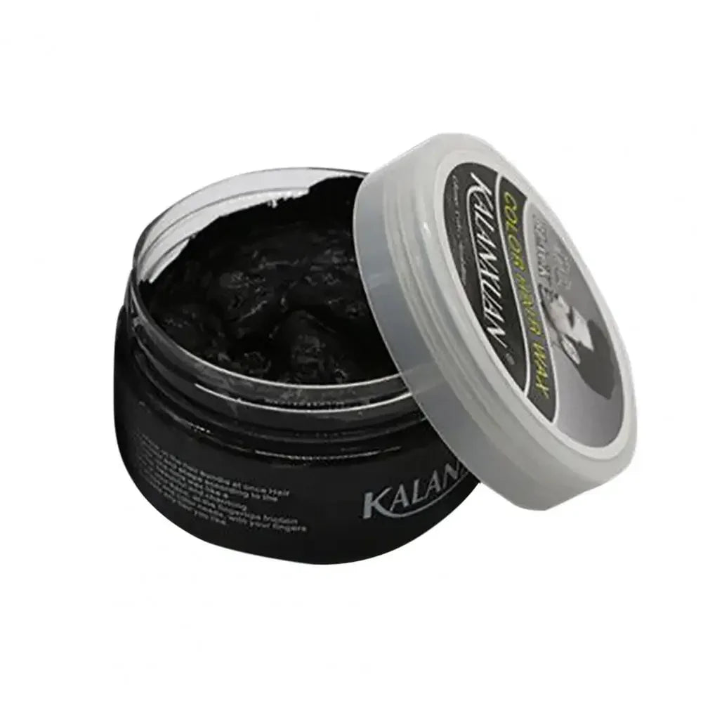 9 Color Hair Colors Wax Dye Temporary Molding Paste 8 Color Blue Burgundy Grandma Gray Green Hairs Dye Wax Mud Styling Pomade