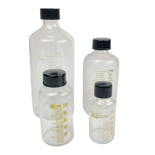 5ml 10ml 15ml 25ml 50ml 100ml 150ml 200ml 250ml 500ml Borosilicate Glass Scale Serum Bottle Reagent Sample Bottle Lab