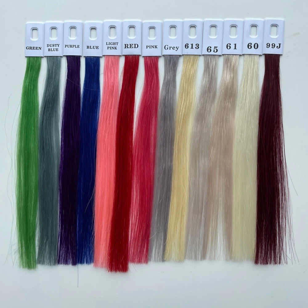 Boymia Hair Color Rings 35 Colors Available Real Natural Human Hair With Mix Color Chart For Professional Salon Dyeing
