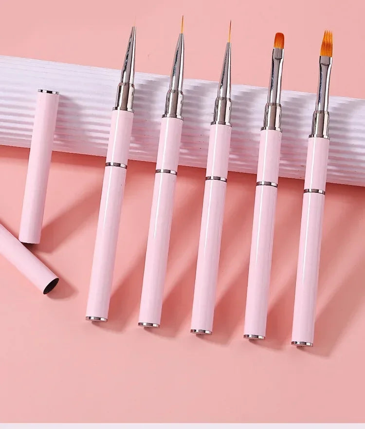 Nail Art Brush Professional Thin Liner for Manicure Decoration Brushes Set Nails Paint Uv Gel Acrylic Decorating Brushes Tools