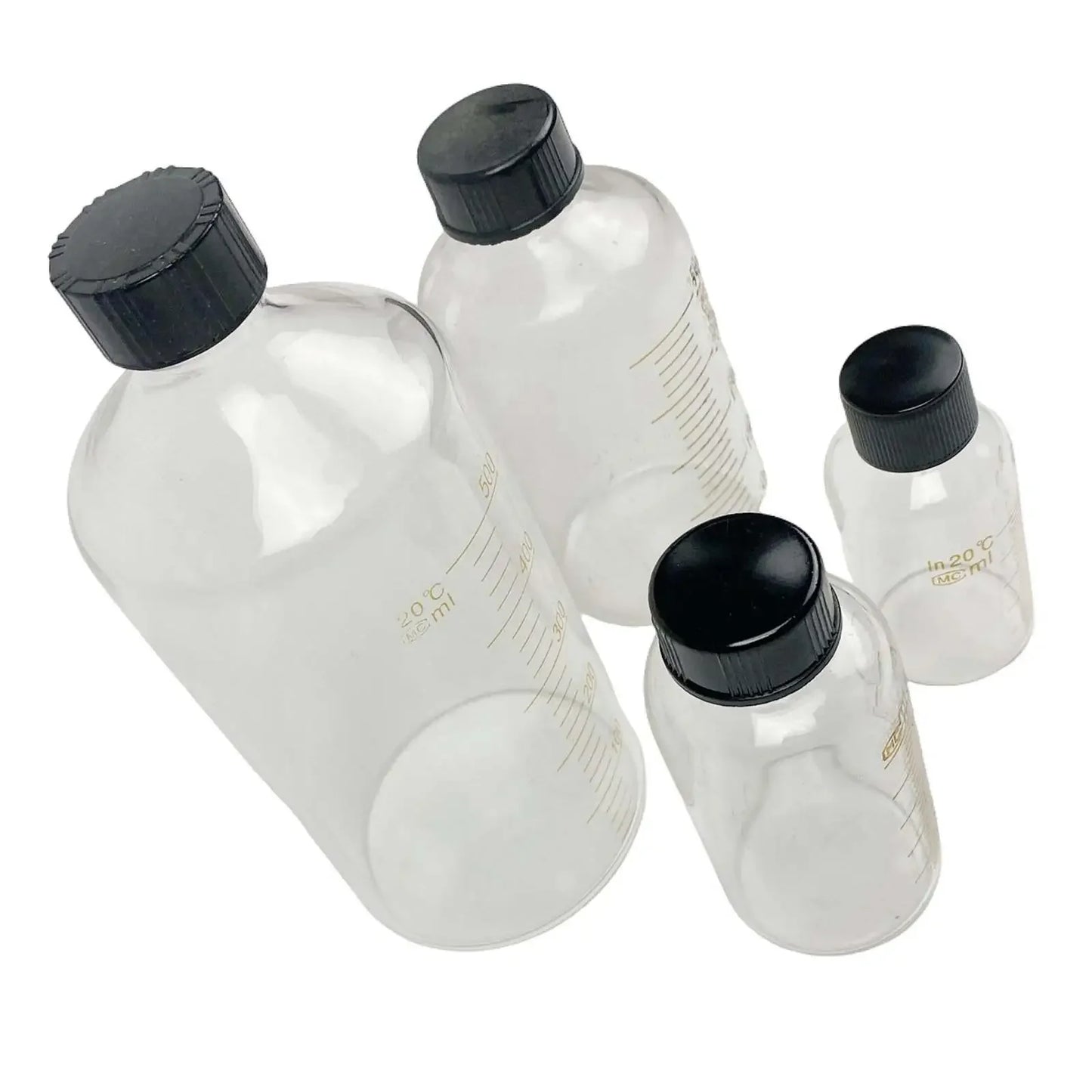 5ml 10ml 15ml 25ml Borosilicate Glass Scale Serum Bottle Reagent Sample Bottle Lab