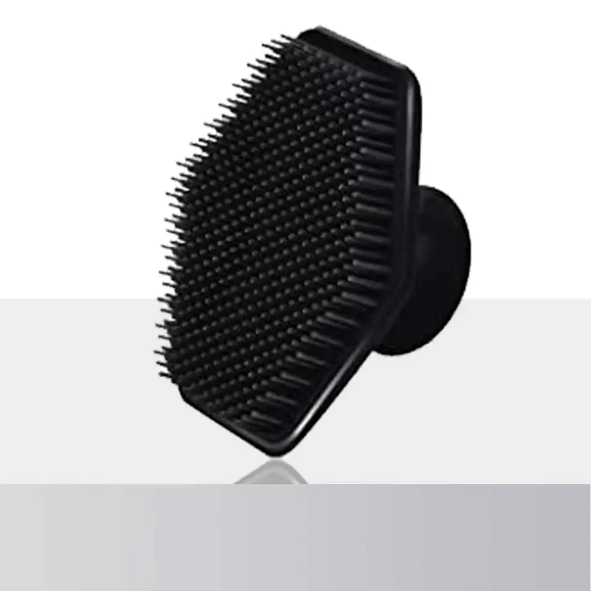 Exfoliating Silicone Brush Cleanser No Slip Handle Body Scrubber Cleans and Massages Skin Bathroom Accessories Bath Brush Femina Worldwide