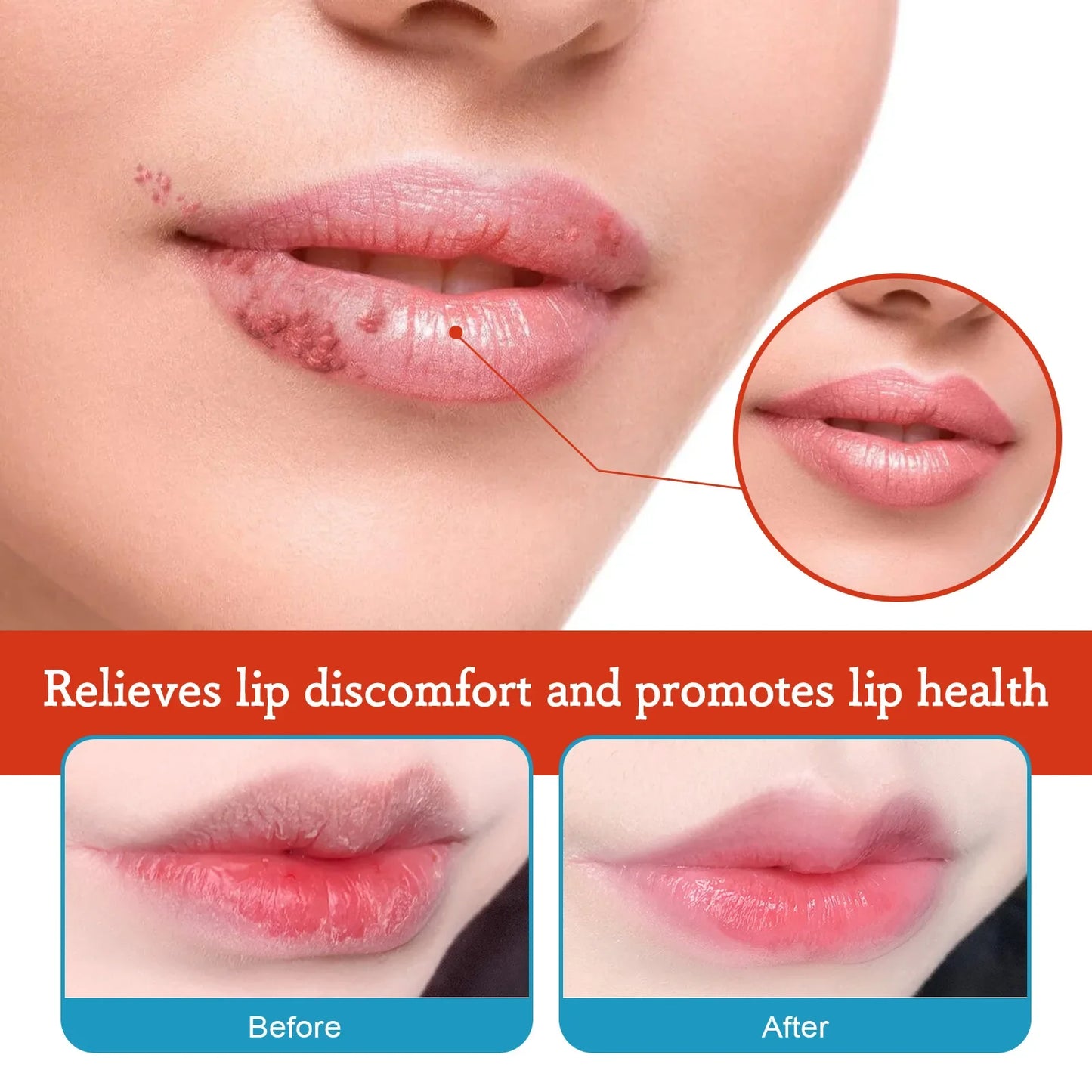 Lip Pattern Care Cream Water Moisturizer Translucent Lip Oil Lip Repair Cream Moisturizing Hydrating Anti Drying Lightening