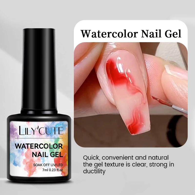 LILYCUTE Nail Art Peel Off Latex Liquid Tape Glue Protect Nail Polish Varnish Anti-Overflow Latex Skin Care Nail Tools