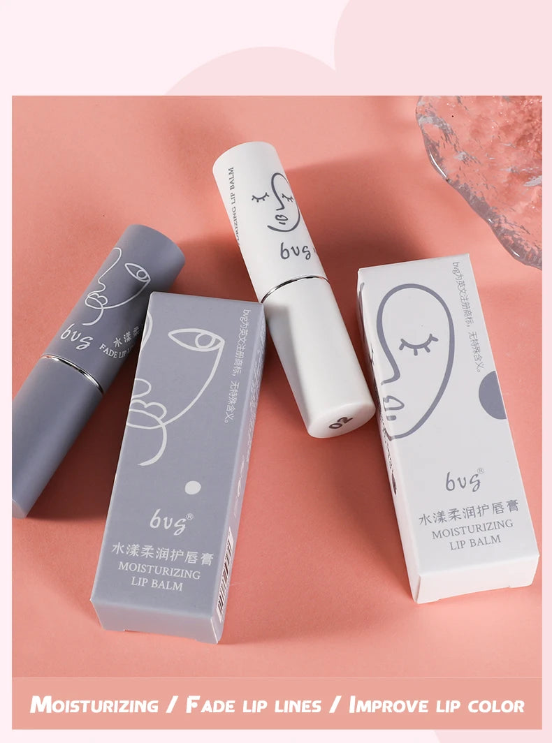 Lip Balm Long-lasting Moisturizing Mild non-stick Rich Gloss Matte Background Lip Care Cosmetics