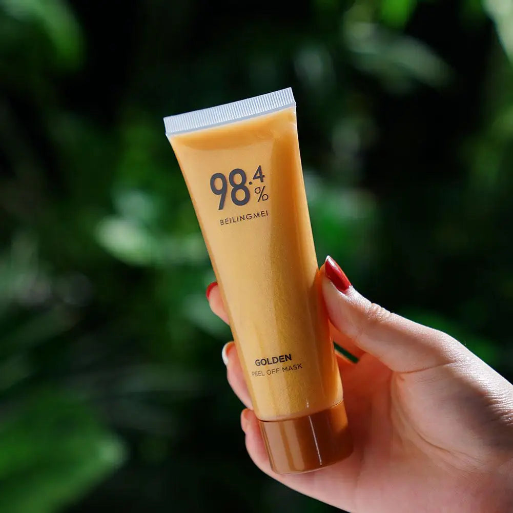Gold Peel off Face Mask Gentle Oil Control Face Mask Moisturizing Purify Pores Facial Mask Removes Dirt Tearing Mask Skin Care