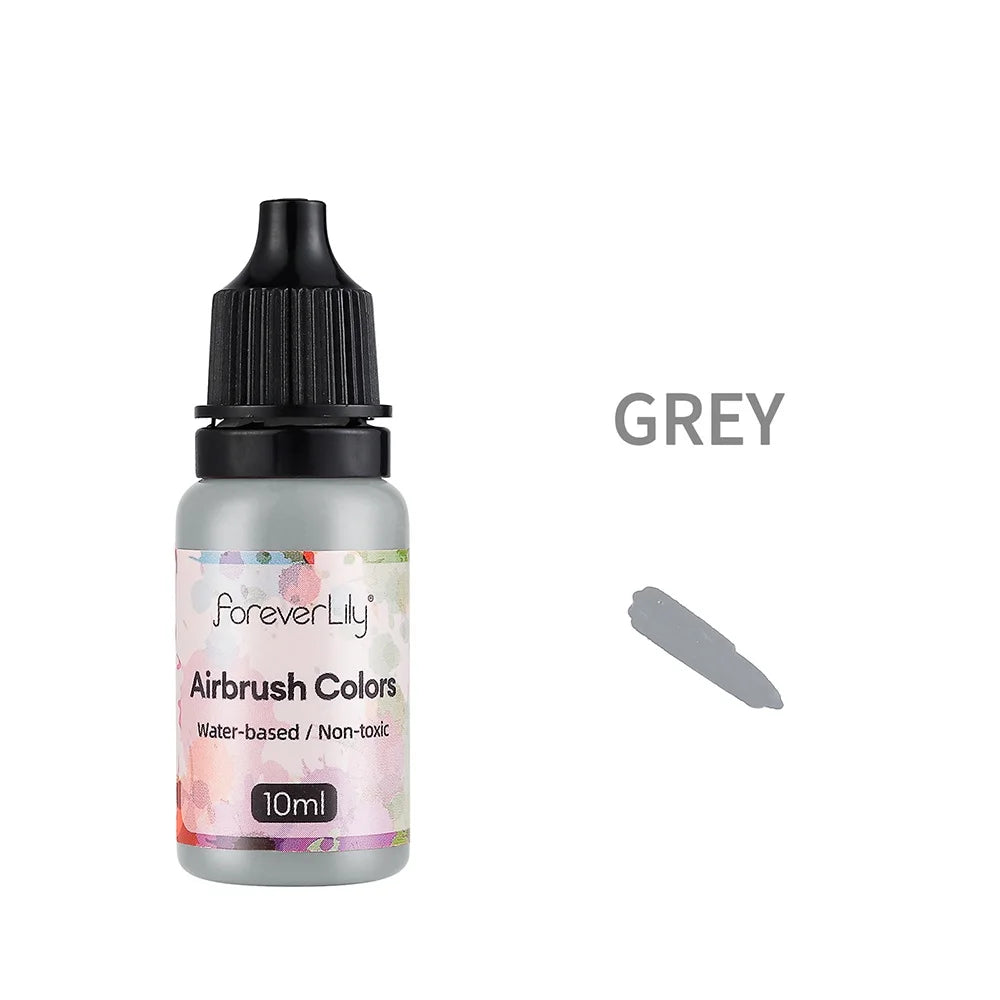 12pcs Nail Polish Paint Airbrush Nail Ink Use For Airbrush Spray Gun Color Painting Stencil Making Hollow Pattern Nail Art Tools