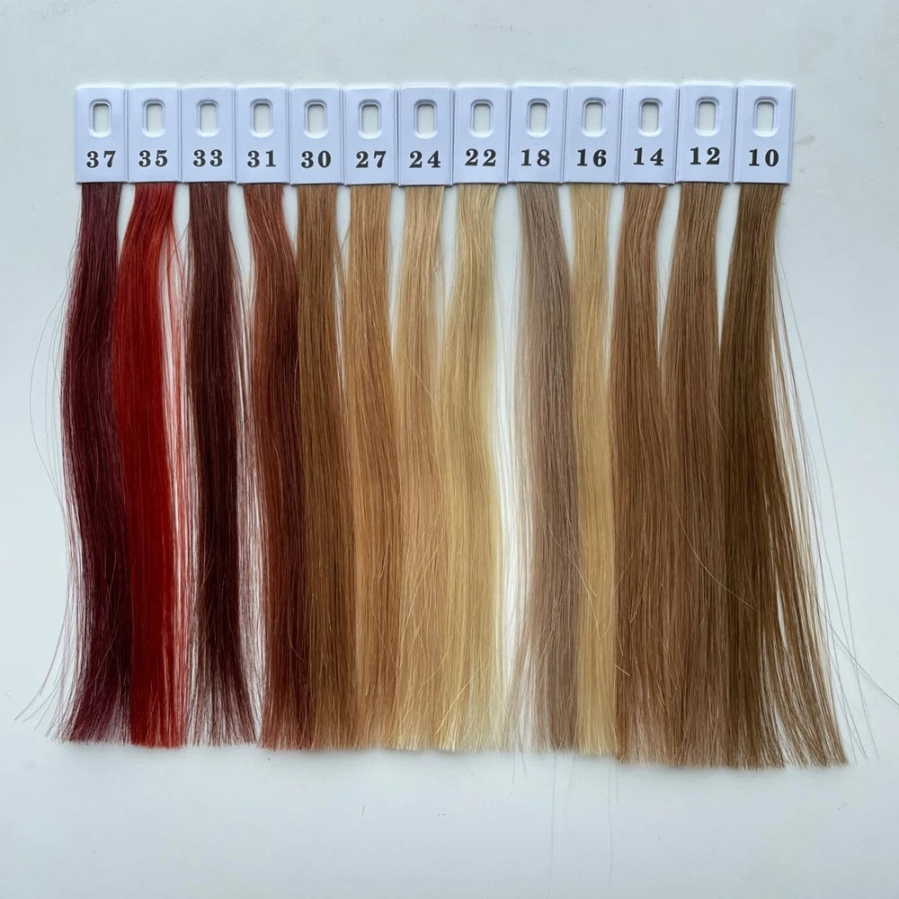 Boymia Hair Color Rings 35 Colors Available Real Natural Human Hair With Mix Color Chart For Professional Salon Dyeing