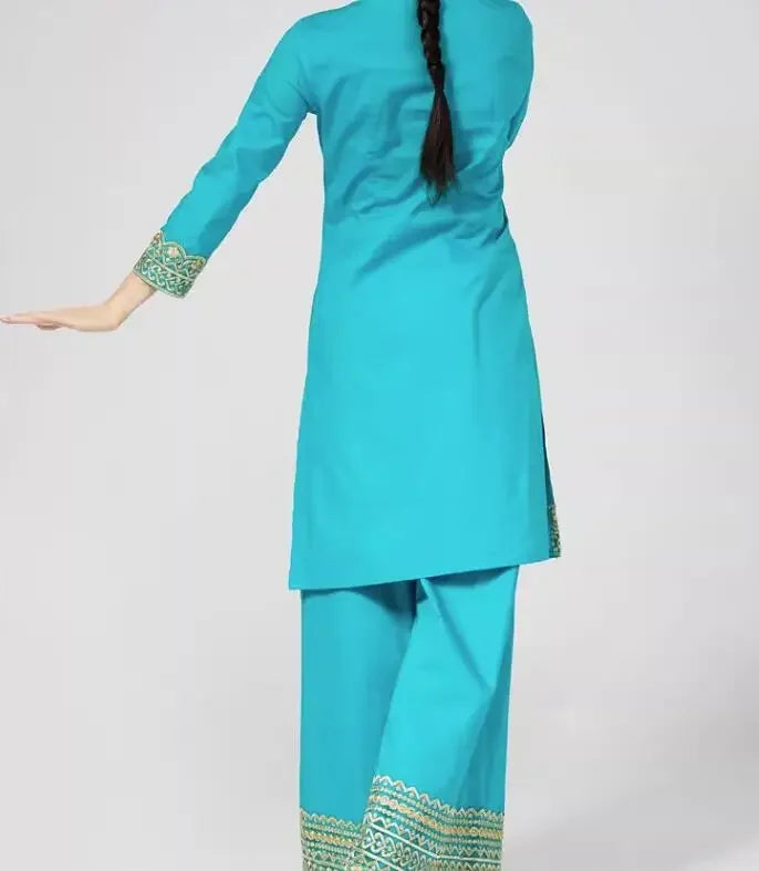 Indian traditional dress Punjab Buicourt long gown Pakistan Nepal