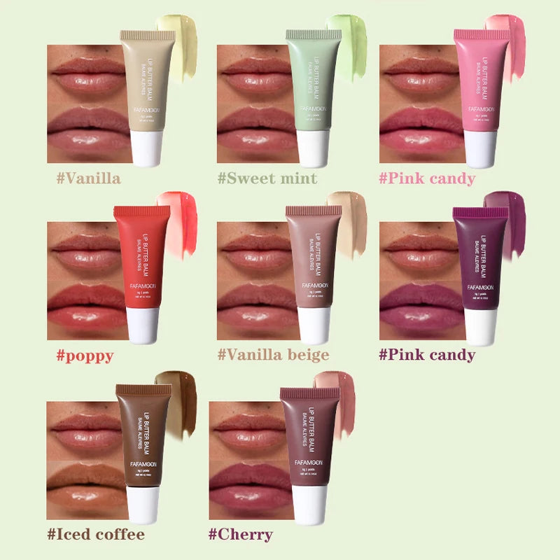 Summer Lip Moisturizing Lip Balm Care Set Lip Balm Smoothing Lip Lines Lasting Nourishment For Women Daily Care Makeup Lip Care
