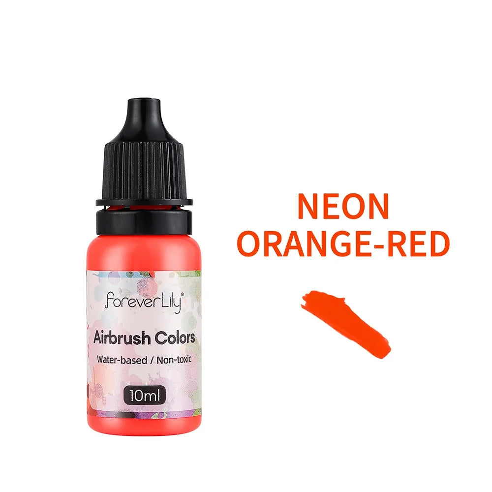12pcs Nail Polish Paint Airbrush Nail Ink Use For Airbrush Spray Gun Color Painting Stencil Making Hollow Pattern Nail Art Tools