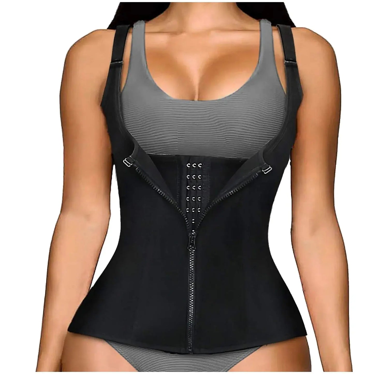 Shapewear Reducing And Shaping Girdles For Women Waist Trainer Sleeveless Bodysuit Basic Thong Slim Fit Sweatwicking Shapewear Femina Worldwide