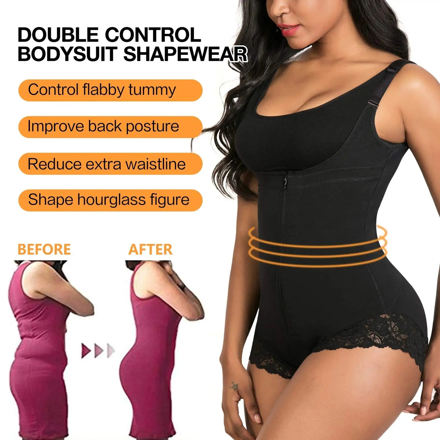 Shapewear Colombian Abdomen Woman Reducing and Shaping Girdles for Women Waist Trainer Flat Stomach Tummy Control Body Shaper Femina Worldwide