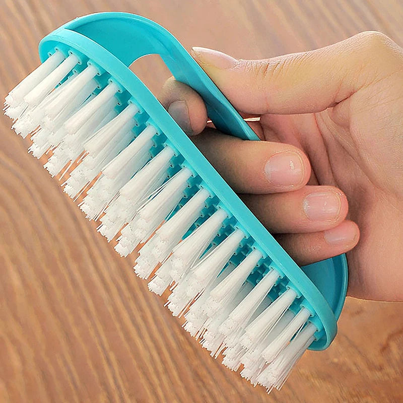 Random Scrubbing Brush Soft Bristle Laundry Clothes Shoes Scrub Brush Portable Plastic Hands Cleaning Brush