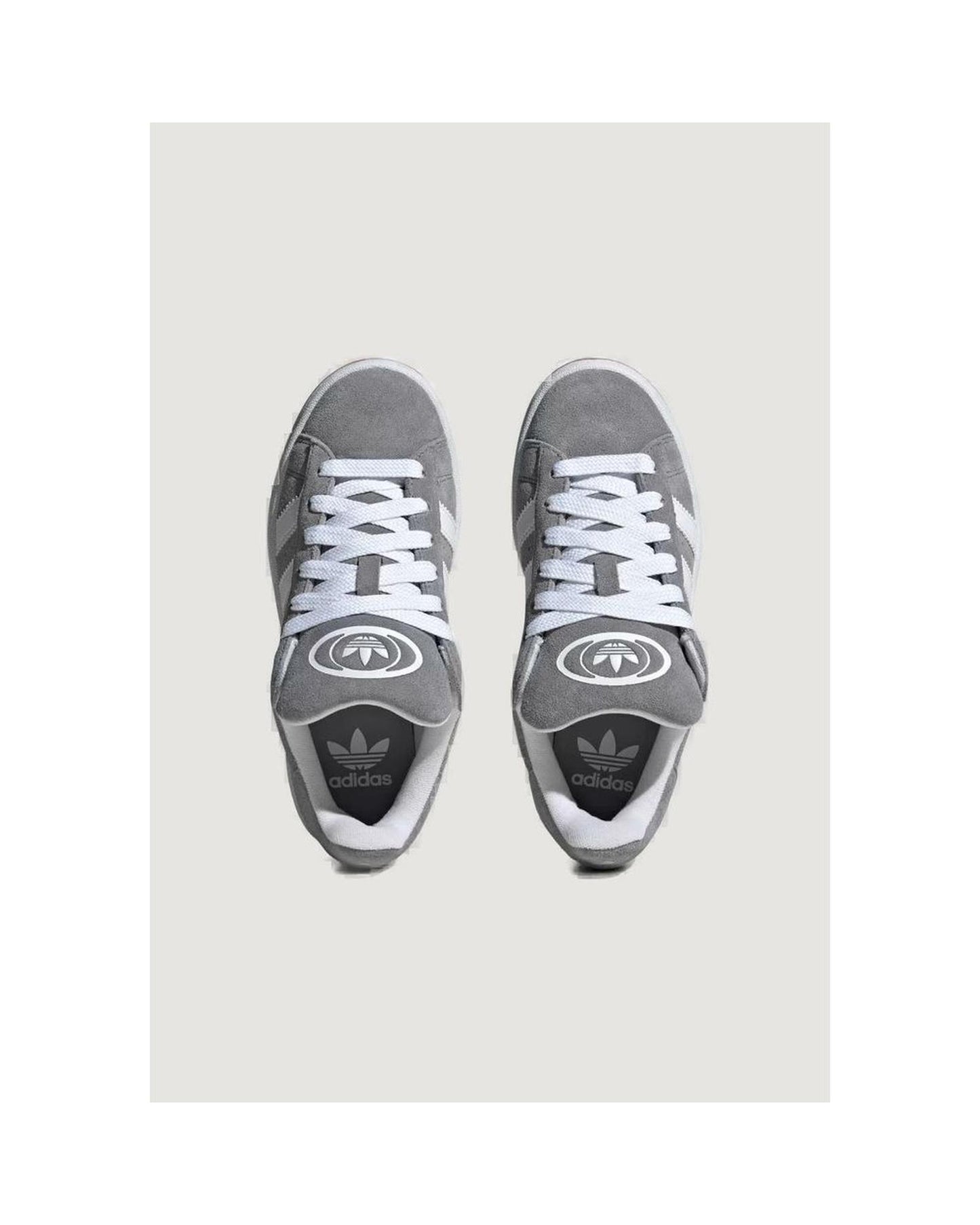 Adidas Women's Gray Leather Sneaker - 40 EU