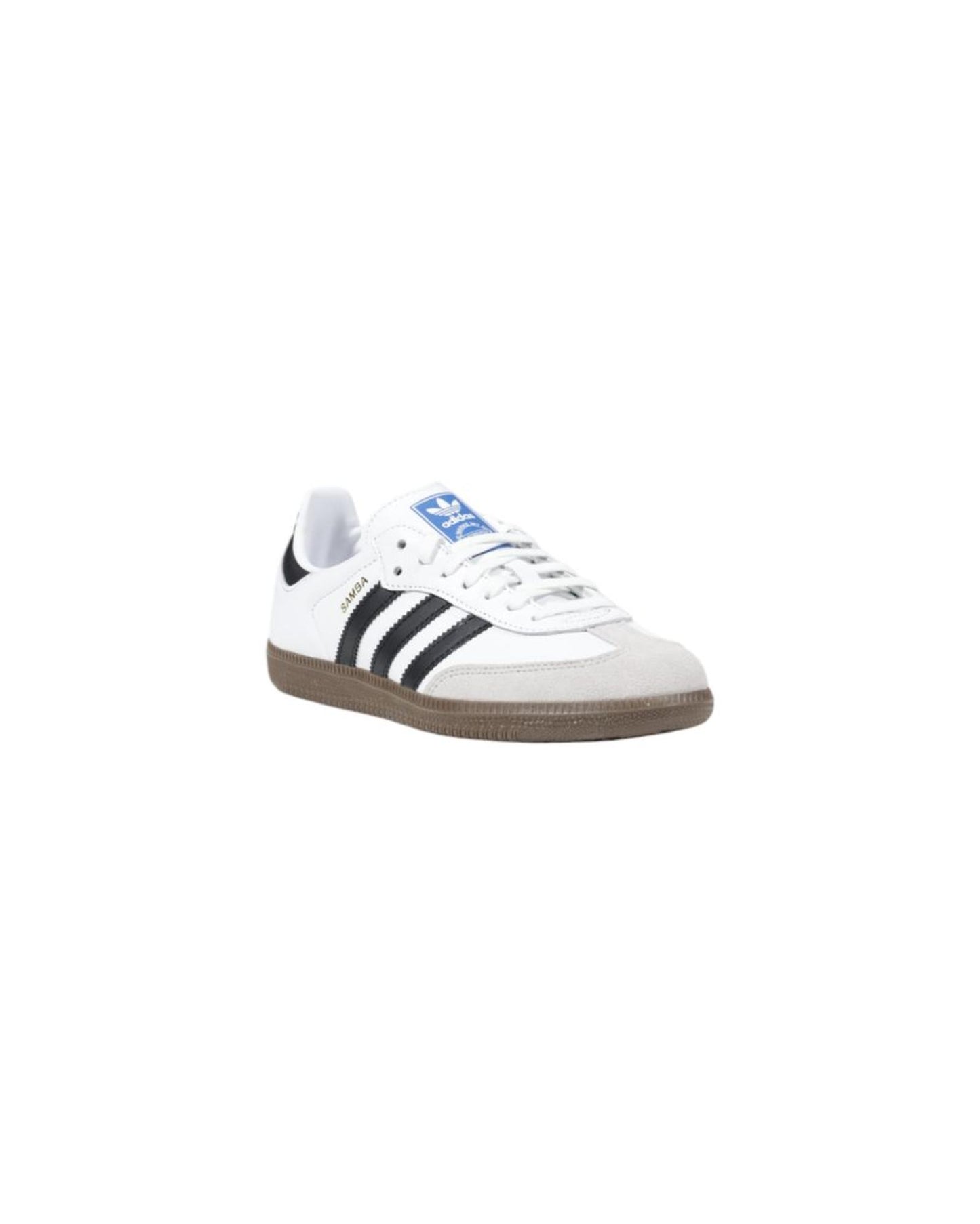 Adidas Women's Black And White Leather Sneaker - 38 EU