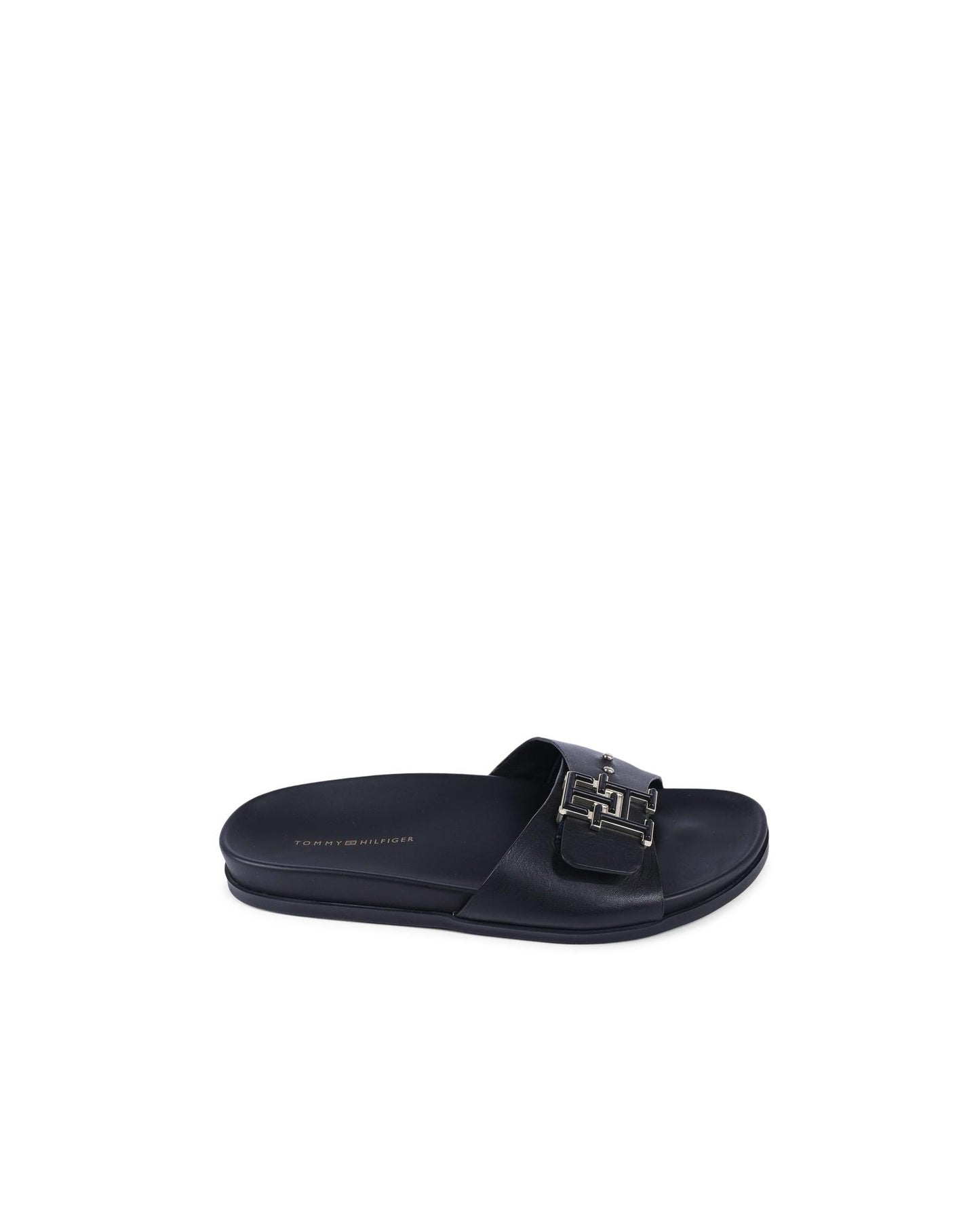 Leather Buckle Slides - 41 EU