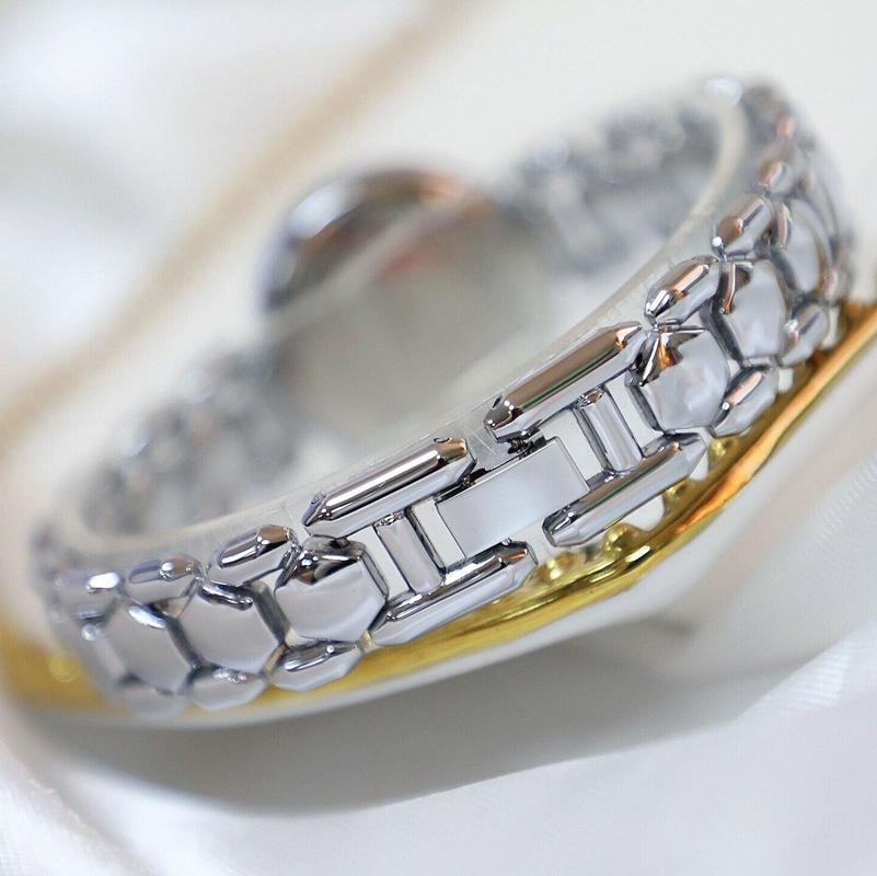 Women Diamond Chain Watch - Elegant Jewelry - Gold