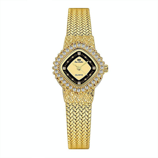 Simple Wheat Ear Chain Women Watch - Elegant and Chic - Gold