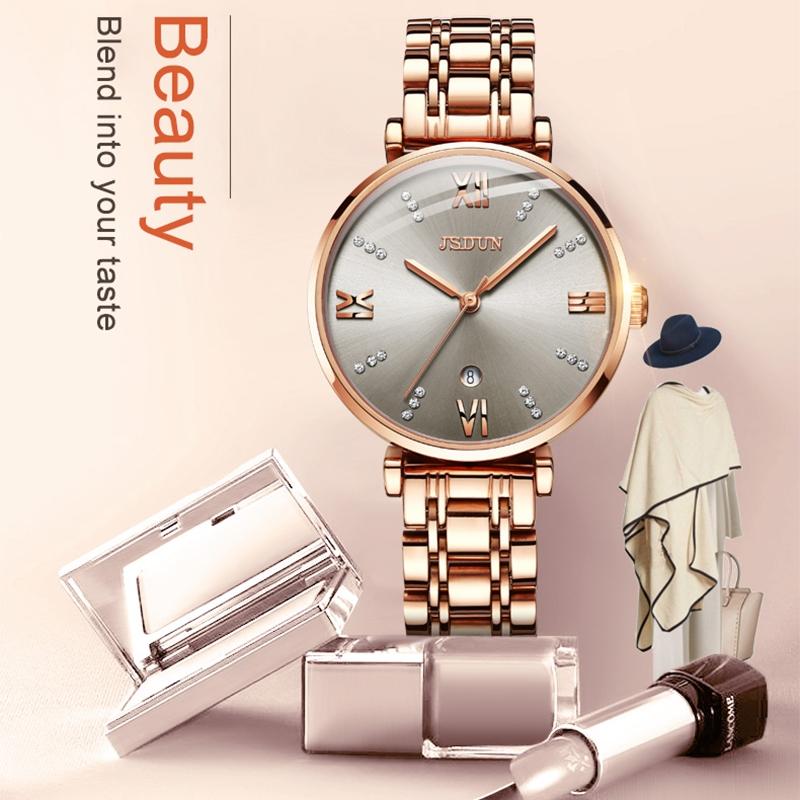 Stylish Waterproof Quartz Watch for Women - Ultra-thin Design - White