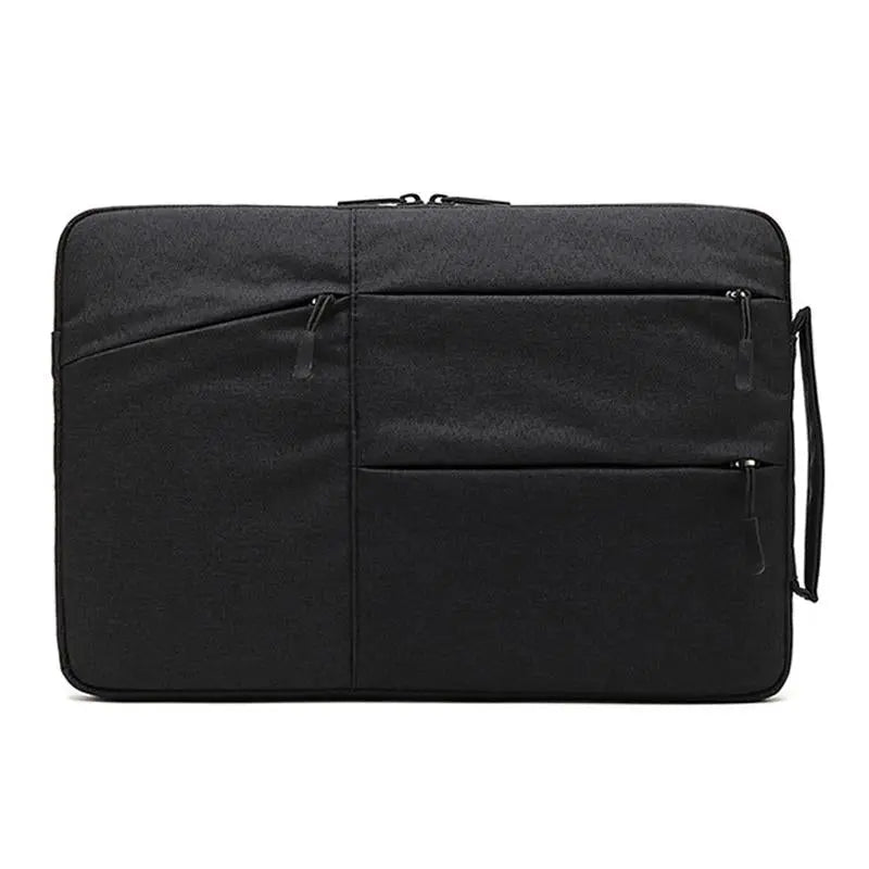 14 Inch Business Laptop Liner Bag with Zipper Closure - Polyester Material - Rose Red Femina Worldwide