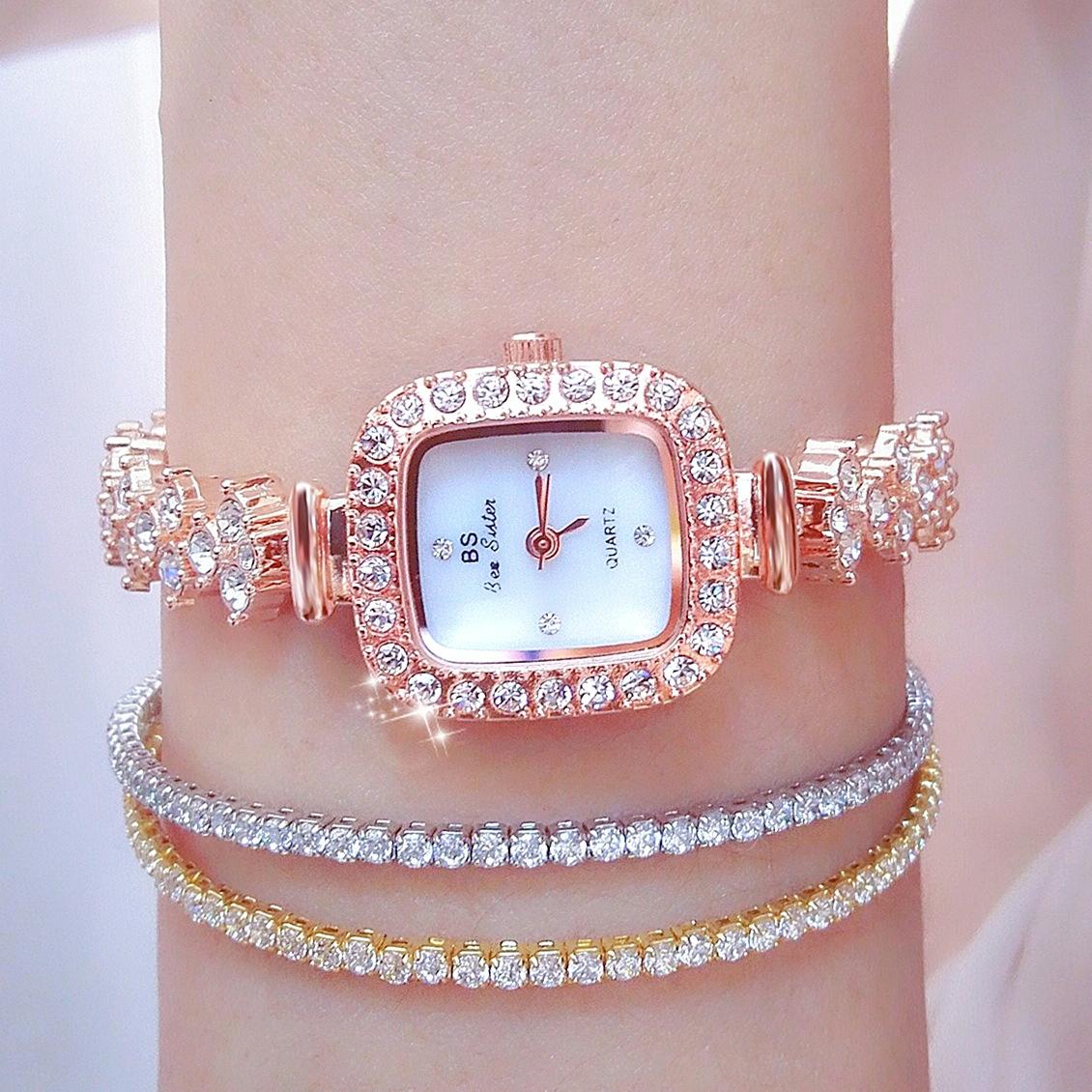 Diamond Bracelet Watch for Women - Elegant and Timeless - Rose Gold